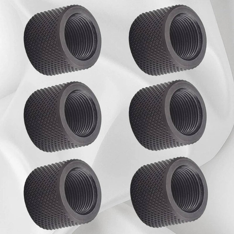 Axyuada Thread Protector for .22LR .223 & 5.56 1/2 x 28 Thread Protector, Durable, Cerakoted Finish (6 Pack) - Image 1